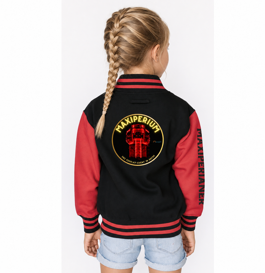 MAXIPERIANER College Jacke Kids rückansicht