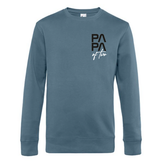 Papa Sweatshirt Premium minimal Design | Papa Pullover Premium minimal Design