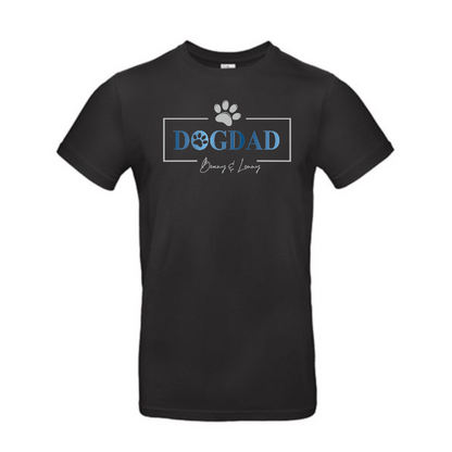 Hundepapa Shirt - Dogdad Shirt - Hunde Papa Shirt - Dog Dad Shirt mit Namen