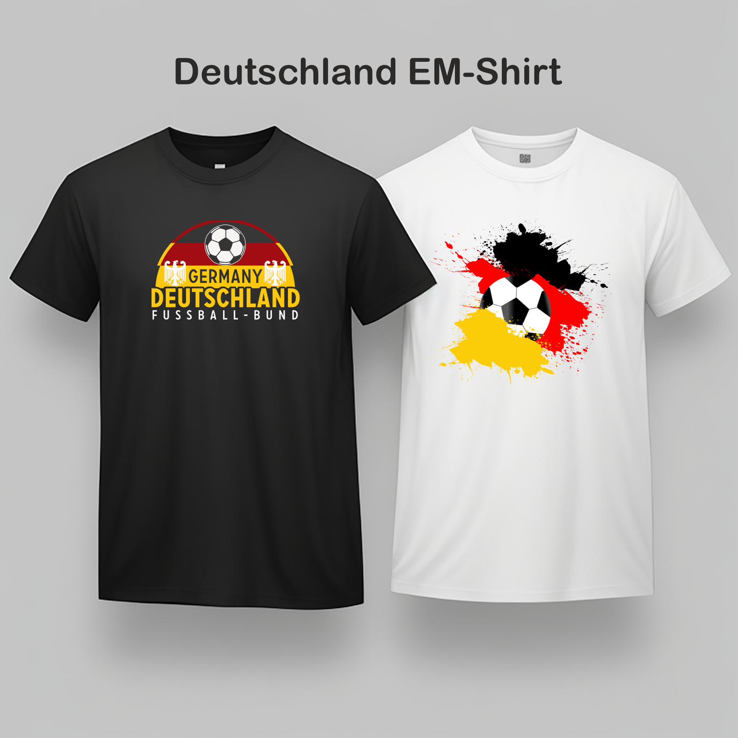 EM 2024 Shirt | Fußball EM 2024 | Deutschland Fußball Fan Shirt | Fan-Shirt Deutschland | Nationalmannschaft