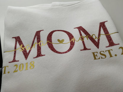 MOM Hoodie - Mama Hoodie - Geschenk für Mütter