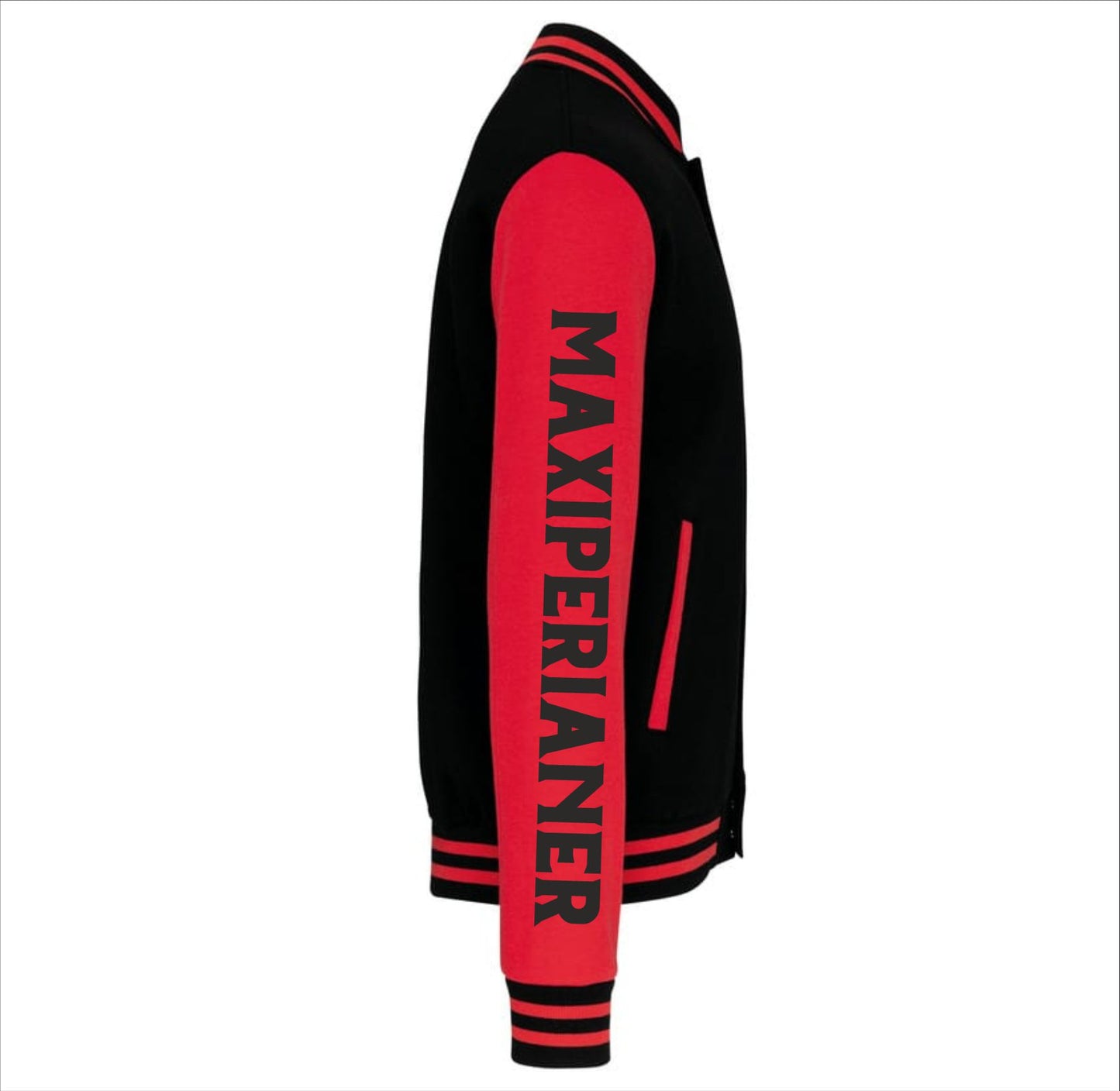 MAXIPERIANER College Jacke Kids seitenansicht