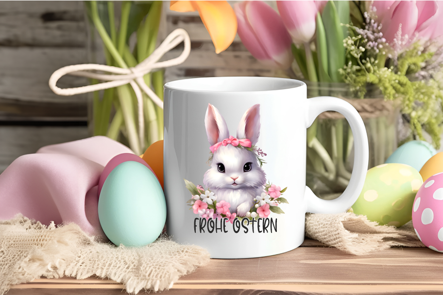 Coupe de Pâques à remplir | Cadeau pour Pâques | Cadeau de Pâques avec le lapin de Pâques | Idée cadeau de Pâques