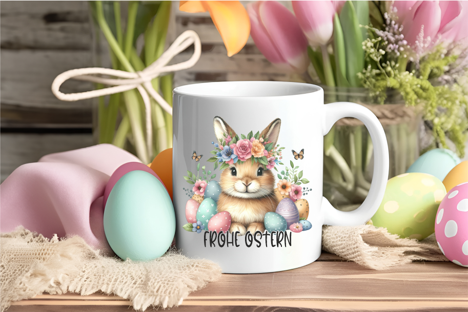 Coupe de Pâques à remplir | Cadeau pour Pâques | Cadeau de Pâques avec le lapin de Pâques | Idée cadeau de Pâques