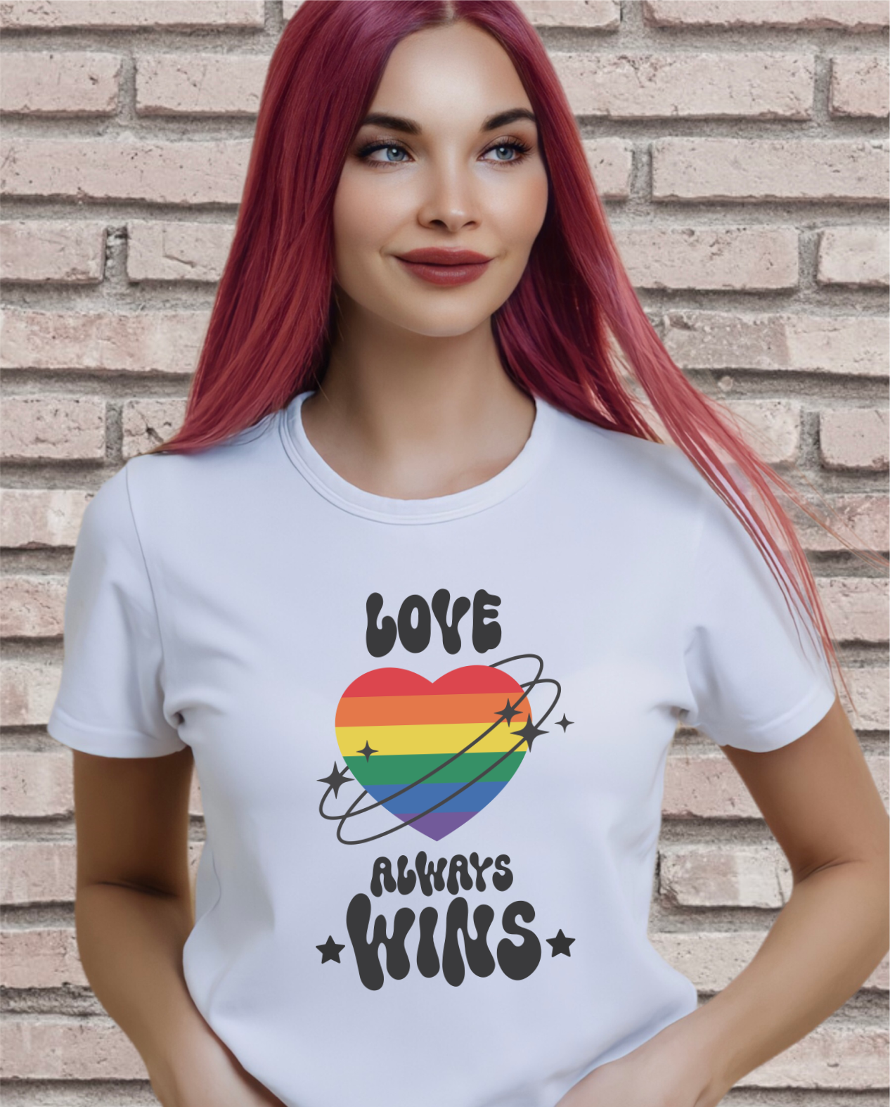 Gay Pride T-Shirt | Shirt for LGBTIQA | CSD T-Shirt | printed Pride Shirt