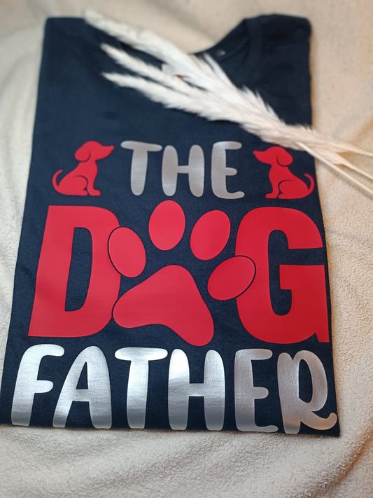 Dog Dad Shirt The Dogfather - Hundepapa Shirt - Dogdad Shirt
