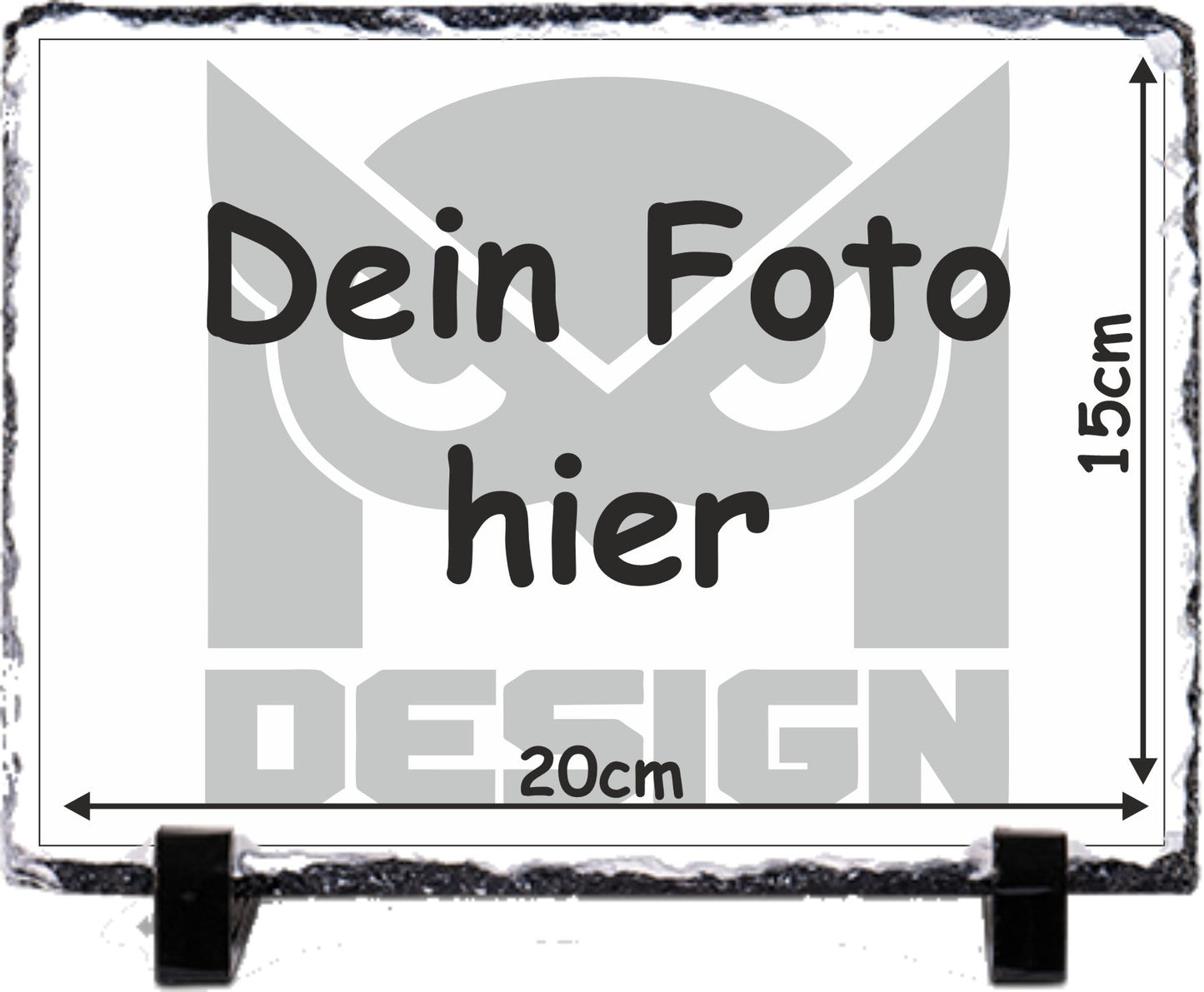 Foto Schiefertafel - Foto Geschenkidee - Geschenke für Hochzeit - Fotogeschenk