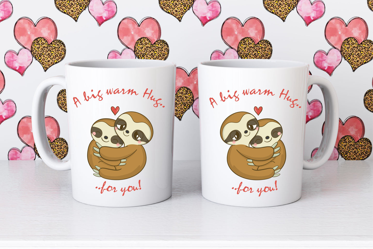 Tasse Valentinstag "I love you" sweet Animals