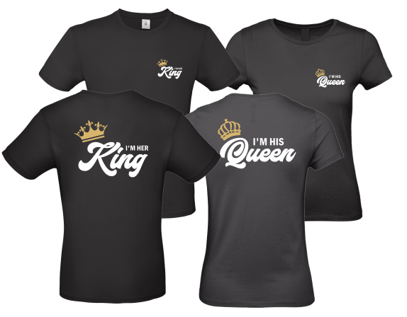 Partner Shirt King & Queen T-Shirt