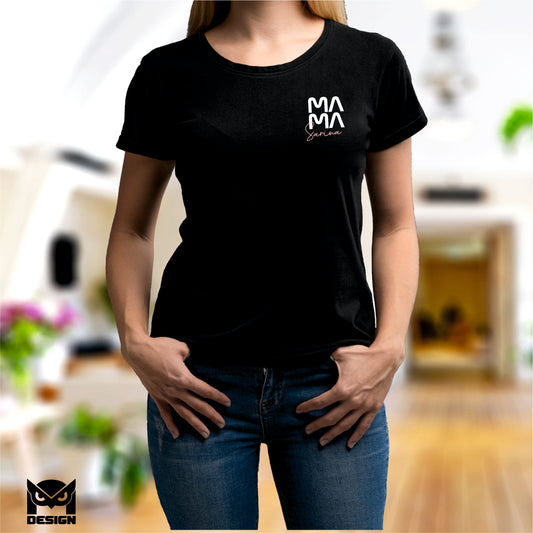 Mama Shirt minimal Design | MOM Shirt | Muttertag | Geburt | Kindernamen