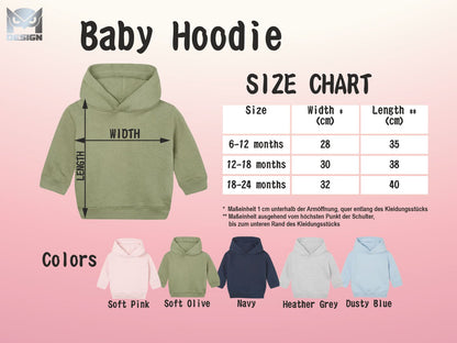 Baby Hoodie Mini | Personalized Kids Hoodie Mini with Name | Matching Mom Hoodie and Dad Hoodie