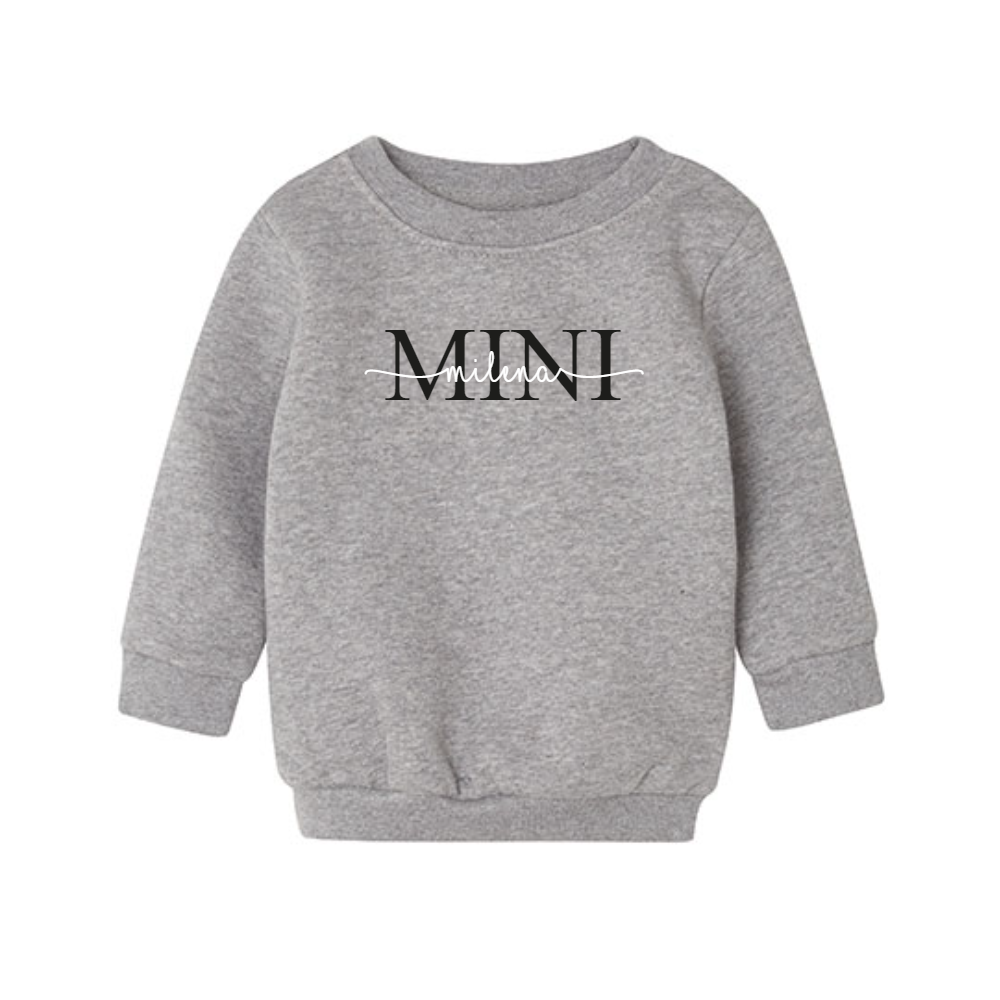 Kinder Pullover Mini | Baby Pullover Mini mit Name | Personalisierter Kinder Pulli | Geschenk Weihnachten