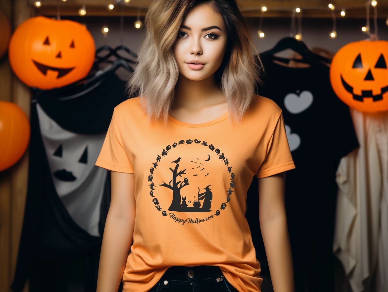 Halloween Shirt - Halloween Horror T-Shirt Halloween Kostüm Shirt