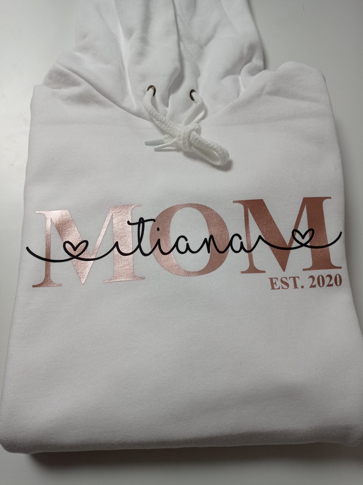 MAMA Hoodie personalisiert | MOM Hoodie mit Kindernamen und Geburtsjahre Classic Hoodie