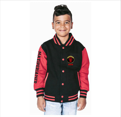 MAXIPERIANER College Jacke Kids vorderansicht