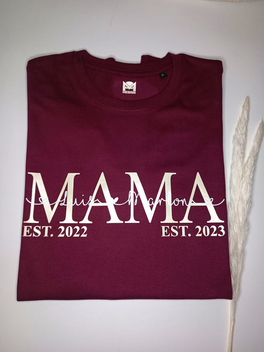 Mom shirt | Momshirt | Grandma Shirt | Mother's Day | Birth | Children's names