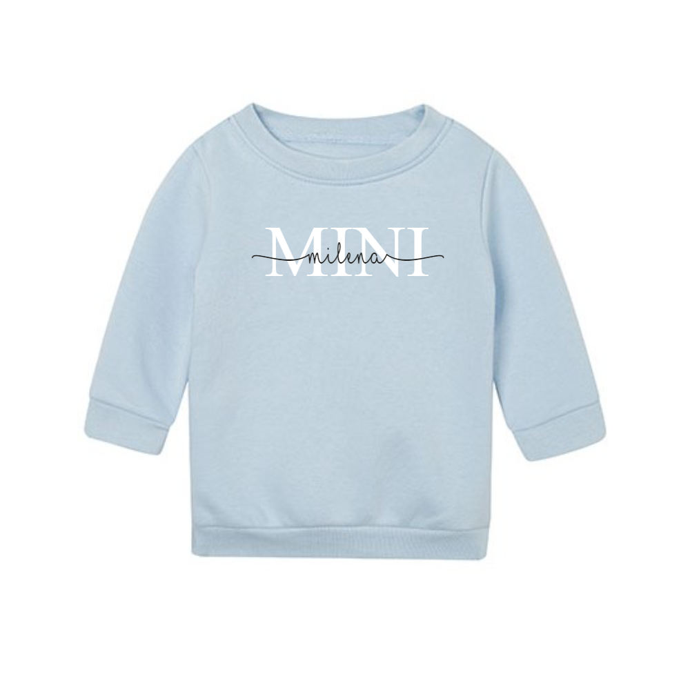 Kinder Pullover Mini | Baby Pullover Mini mit Name | Personalisierter Kinder Pulli | Geschenk Weihnachten