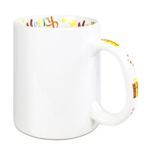 Christmas mug with 3D Christmas images