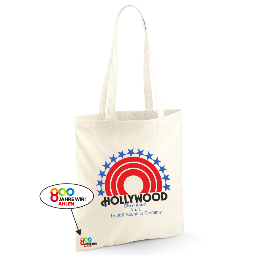 Ahlen 800 Disco Hollywood Tasche, 800 Jahre wir Ahlen Tasche Disco Hollywood