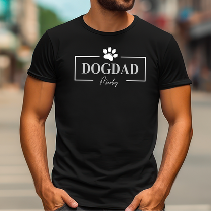 Dogdad shirt dog dad shirt, hundepapa shirt haustier geschenk