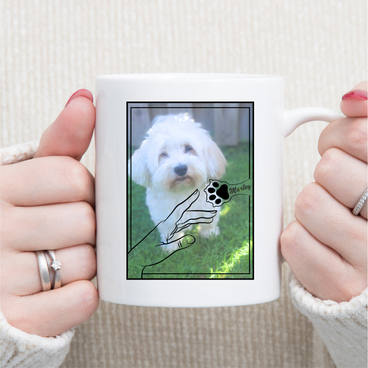 Foto Tasse Hund, Hundetasse mit Foto, Hundefoto, personalisierte Tasse mit Hund