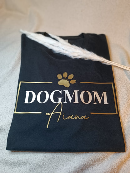 Dog Mom Shirt - Dogmom Shirt - Dog Mom Shirt - Dog Mom Shirt with Name