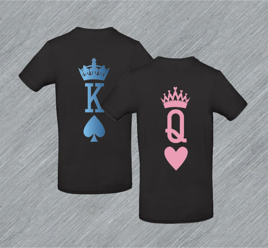 Chemise partenaire T-shirt King &amp; Queen